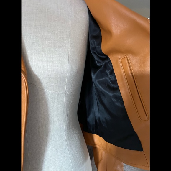 Brand New! Coach! Moto Jacket, Leather Jacket! - Picture 8 of 10